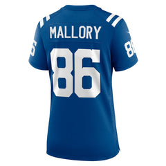 Will Mallory Indianapolis Colts Women's Team Game Jersey - Royal cheap