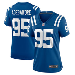 Adetomiwa Adebawore Indianapolis Colts Women's Team Game Jersey - Royal outlet