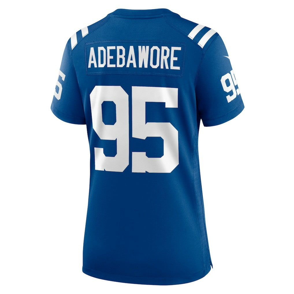 Adetomiwa Adebawore Indianapolis Colts Women's Team Game Jersey - Royal outlet
