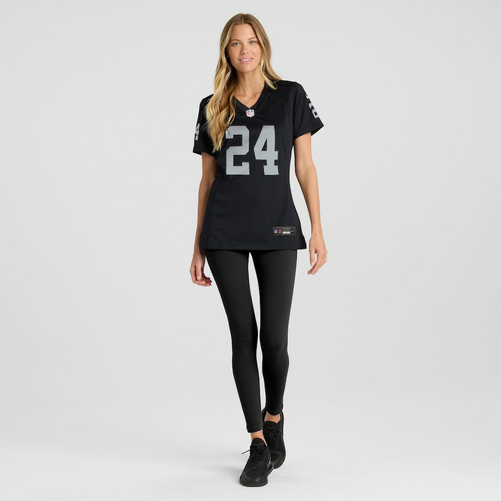 Marcus Peters Las Vegas Raiders Women's Team Game Jersey - Black outlet