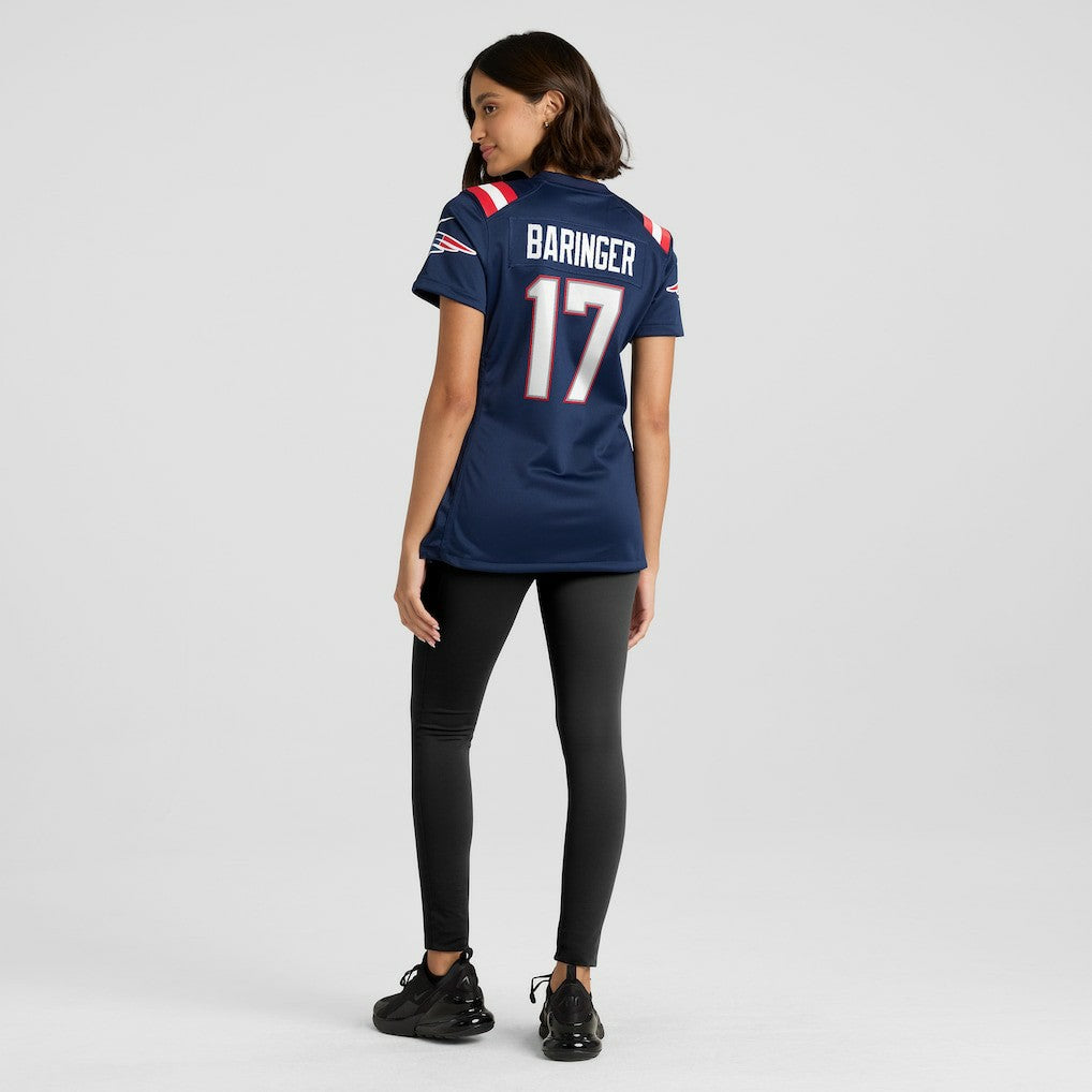 Bryce Baringer New England Patriots Women's Game Jersey - Navy discount