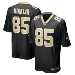 Jontre Kirklin New Orleans Saints Team Game Jersey - Black for sale
