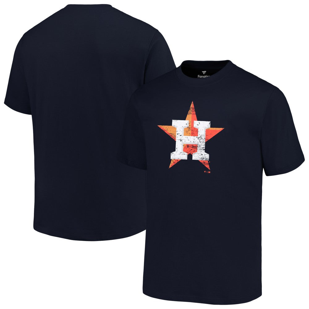 Houston Astros Profile Big & Tall Primary Logo T-Shirt Navy