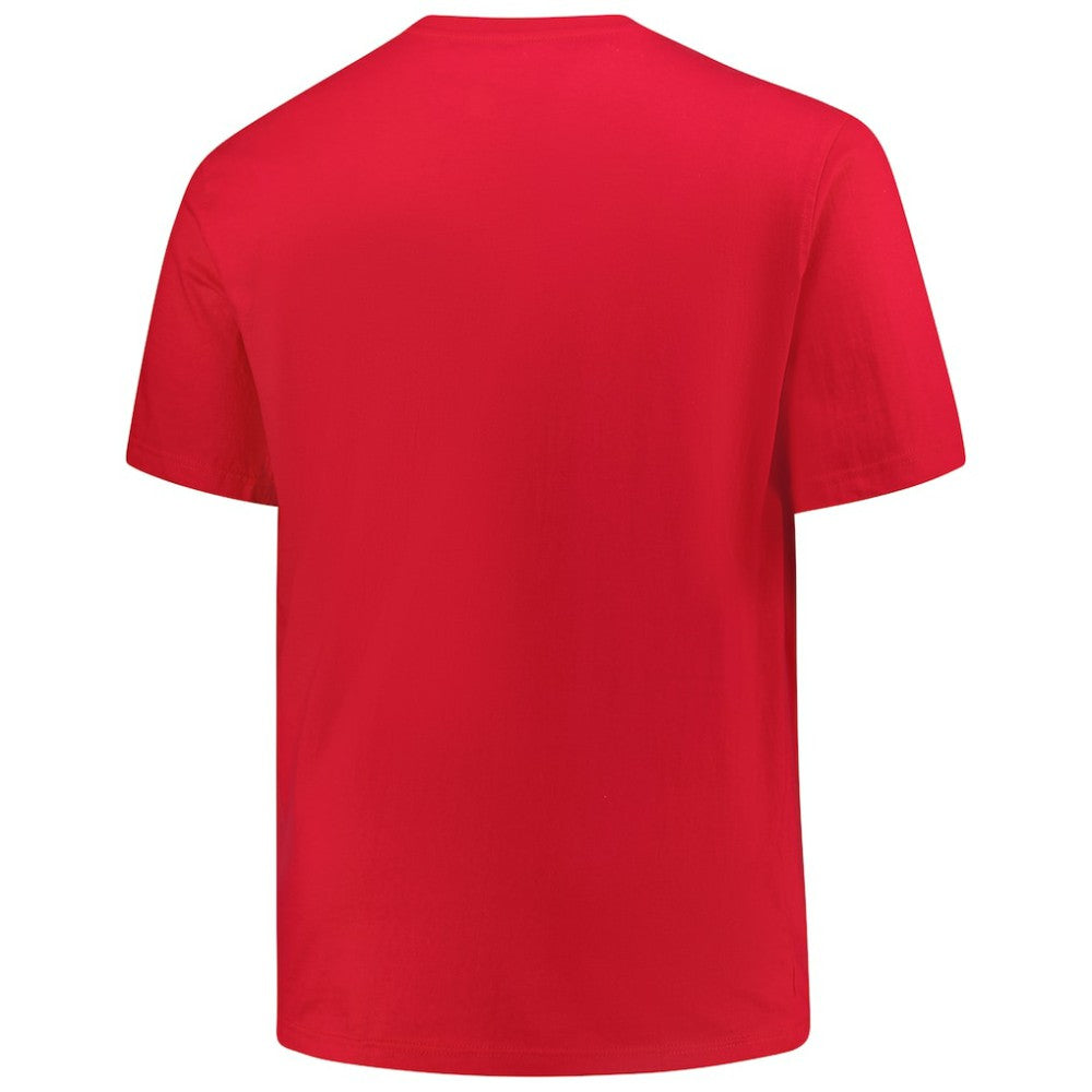 St. Louis Cardinals Profile Big & Tall Primary Logo T-Shirt Navy