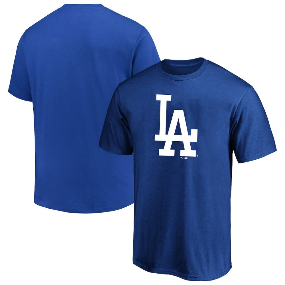 Los Angeles Dodgers Profile Big & Tall Primary Logo T-Shirt Royal