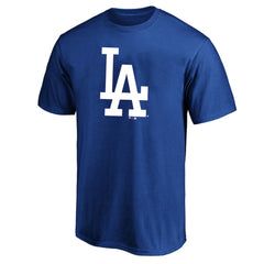 Los Angeles Dodgers Profile Big & Tall Primary Logo T-Shirt Royal