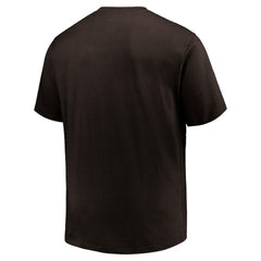 San Diego Padres Profile Big & Tall Primary Logo T-Shirt Brown