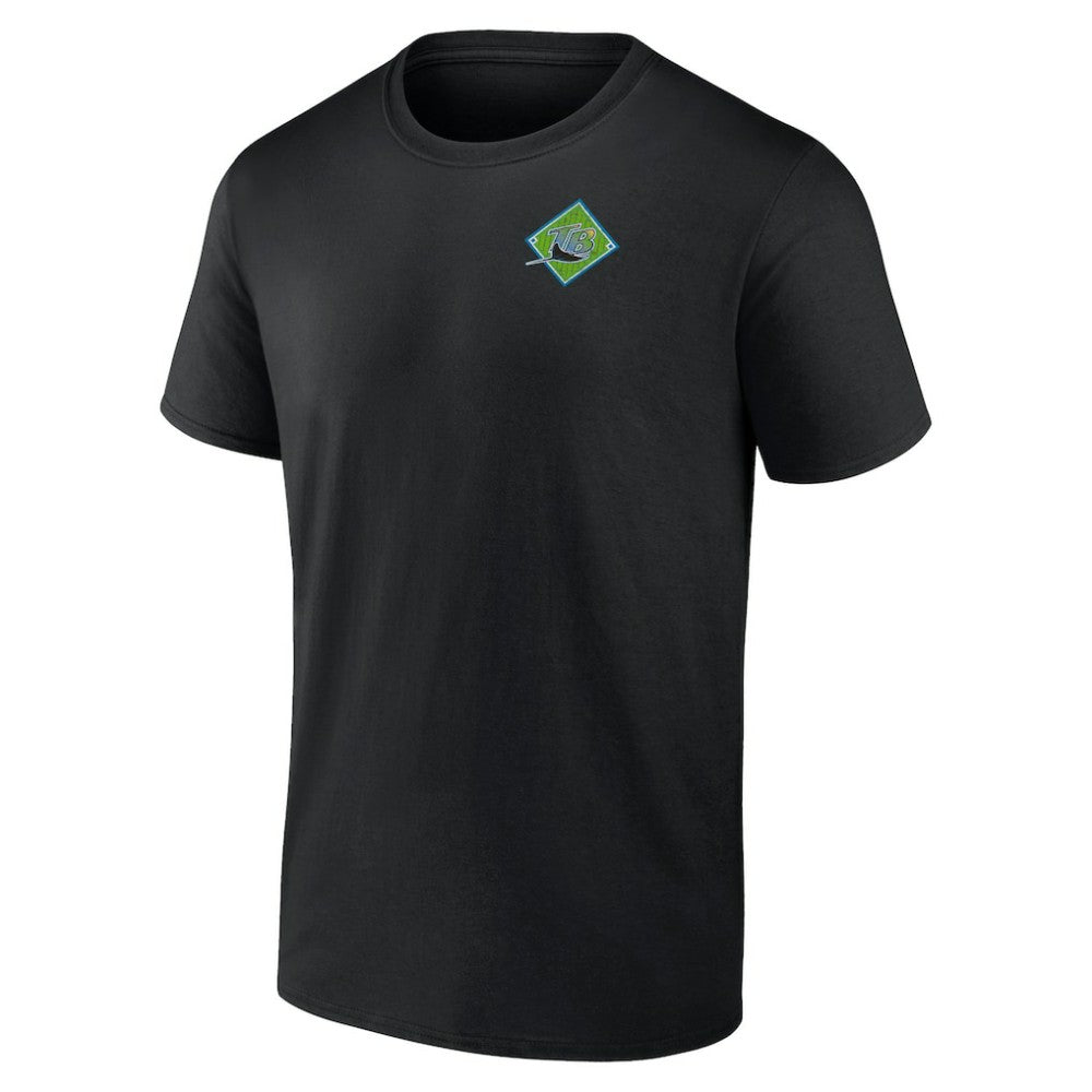 Tampa Bay Rays Profile Big & Tall Field Play T-Shirt Black