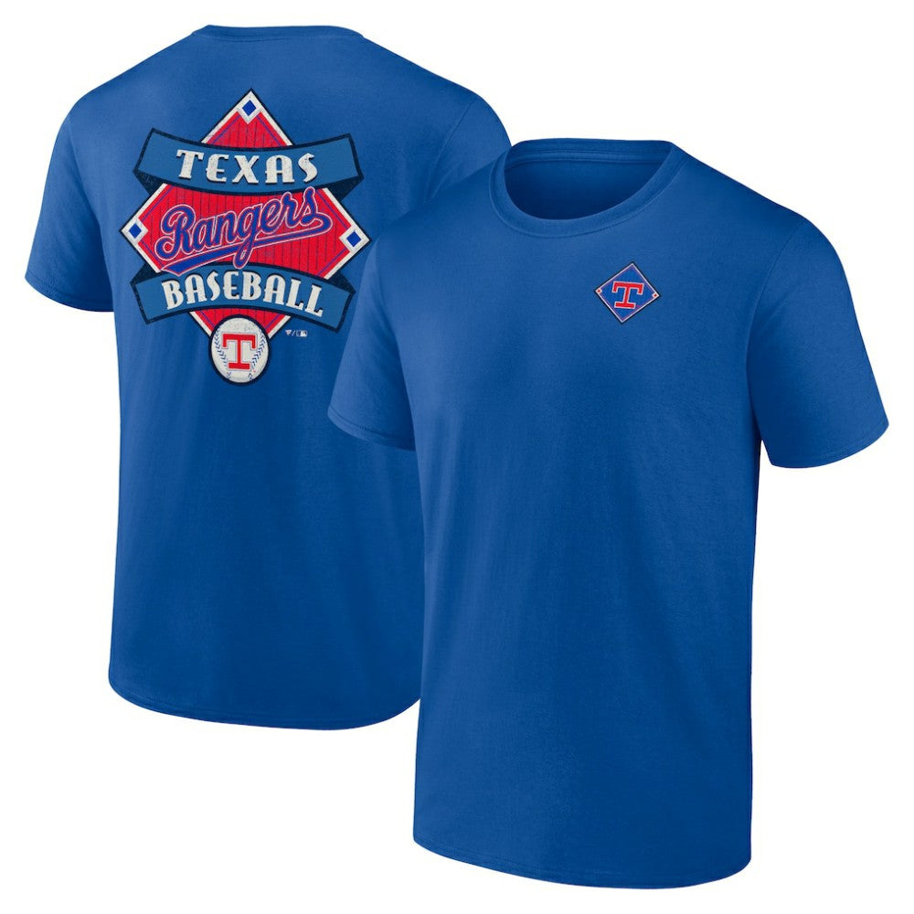 Texas Rangers Profile Big & Tall Field Play T-Shirt Royal