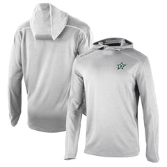 Dallas Stars Columbia Omni-Wick Shotgun Long Sleeve Hoodie T-Shirt - Gray T-shirts