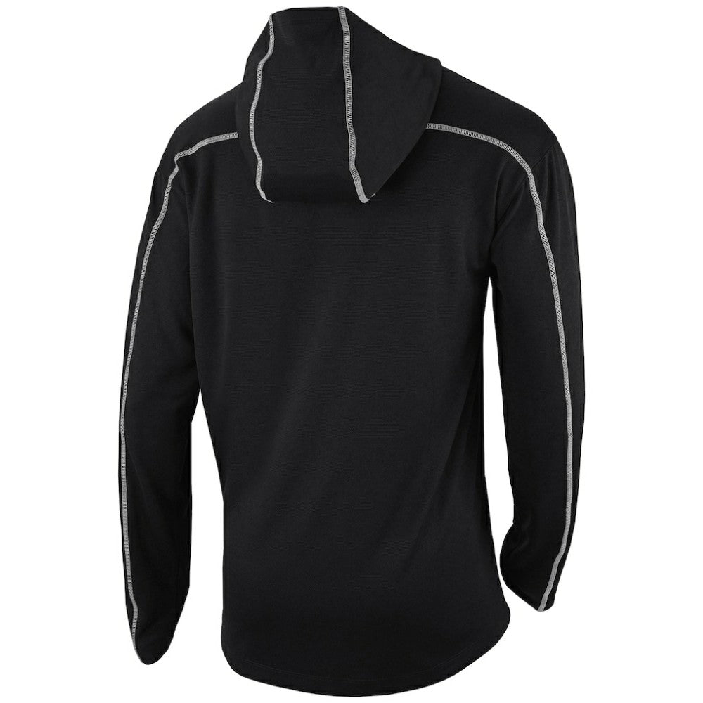 Los Angeles Kings Columbia Omni-Wick Shotgun Long Sleeve Hoodie T-Shirt - Black T-shirts