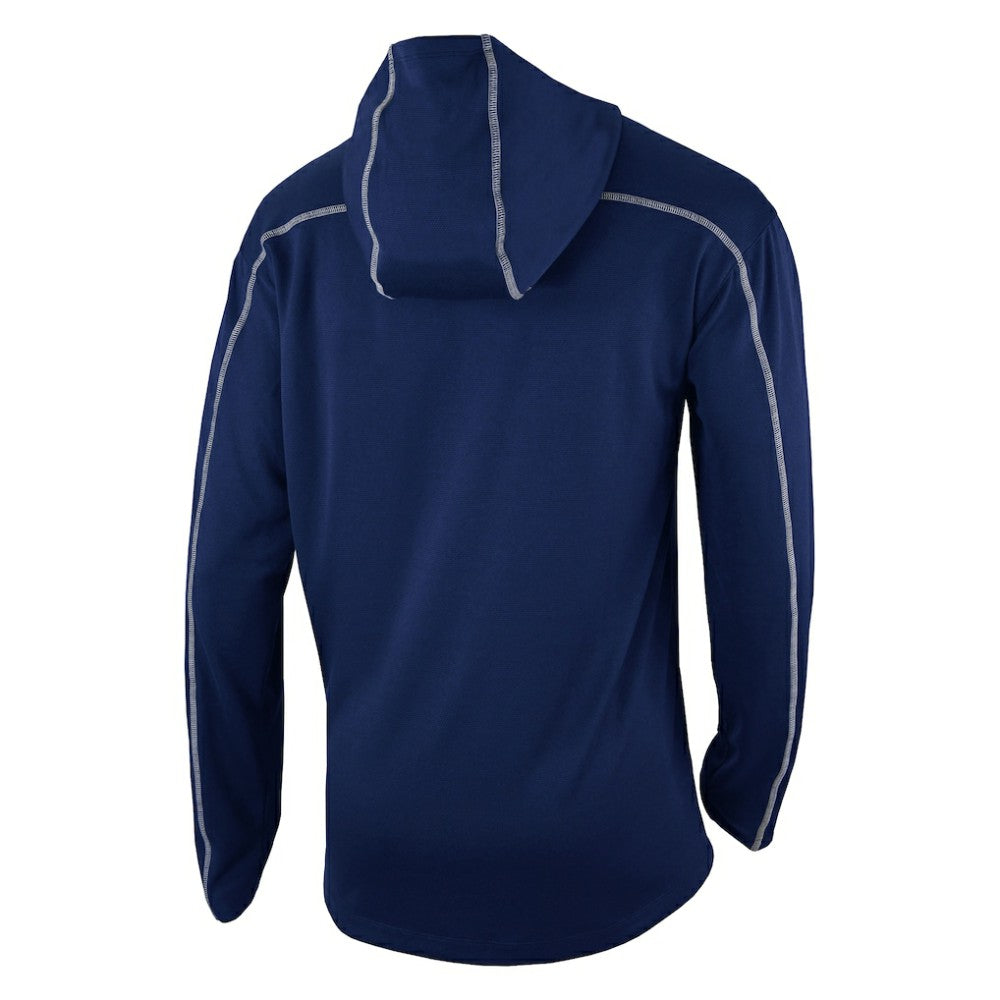 Washington Capitals Columbia Omni-Wick Shotgun Long Sleeve Hoodie T-Shirt - Navy T-shirts