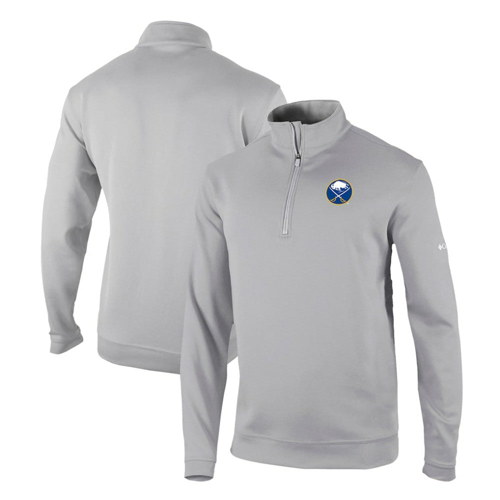 Buffalo Sabres Columbia Omni-Wick Wickhams Hills Half-Zip Pullover Top - Gray Pullover