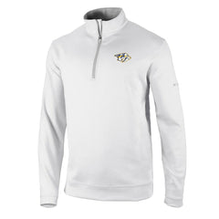 Nashville Predators Columbia Omni-Wick Wickhams Hills Half-Zip Pullover Top - White Pullover
