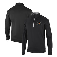 Philadelphia Flyers Columbia Omni-Wick Wickhams Hills Half-Zip Pullover Top - Black Pullover