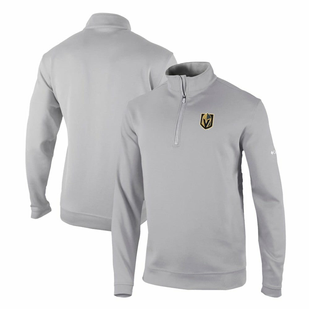 Vegas Golden Knights Columbia Omni-Wick Wickhams Hills Half-Zip Pullover Top - Gray Pullover