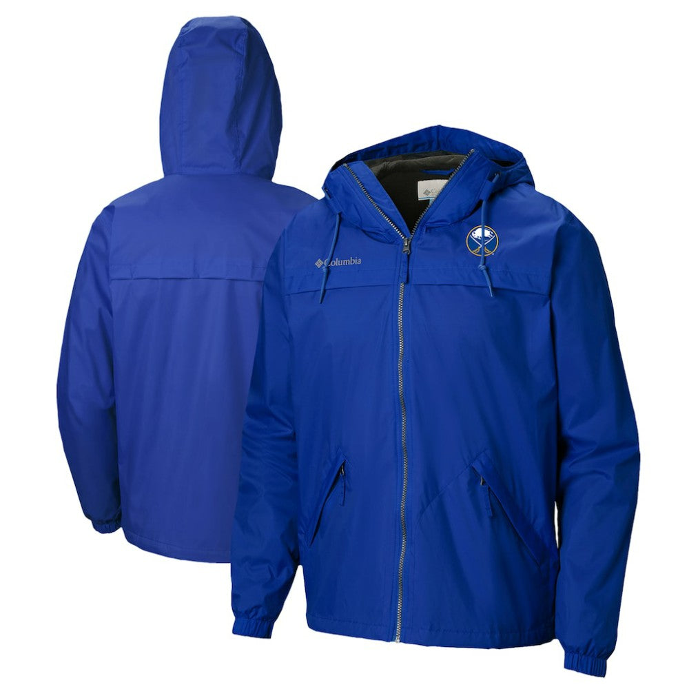 Buffalo Sabres Columbia Oroville Creek Lightweight Full-Zip Windbreaker Jacket - Blue Jackets