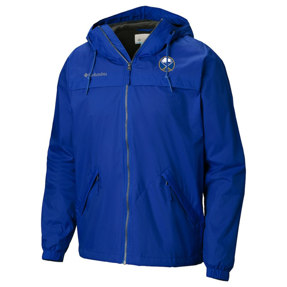 Buffalo Sabres Columbia Oroville Creek Lightweight Full-Zip Windbreaker Jacket - Blue Jackets
