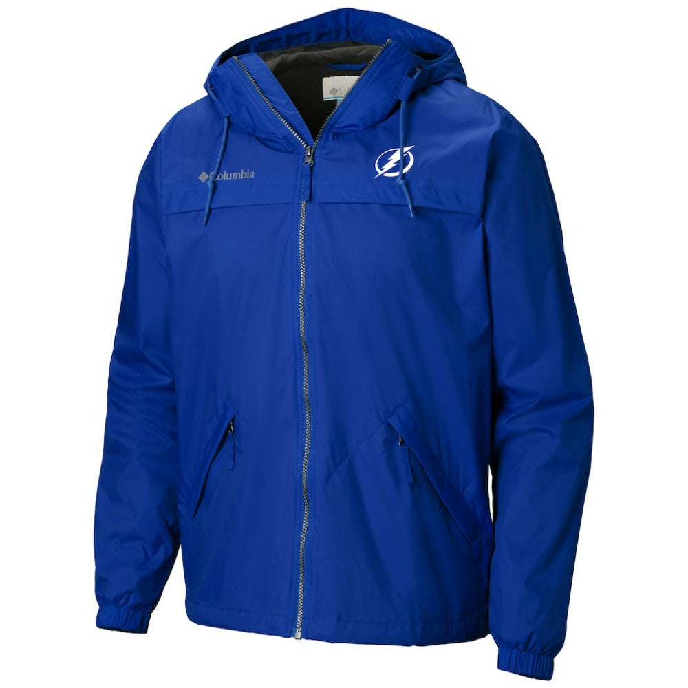 Tampa Bay Lightning Columbia Oroville Creek Lightweight Full-Zip Windbreaker Jacket - Blue Jackets