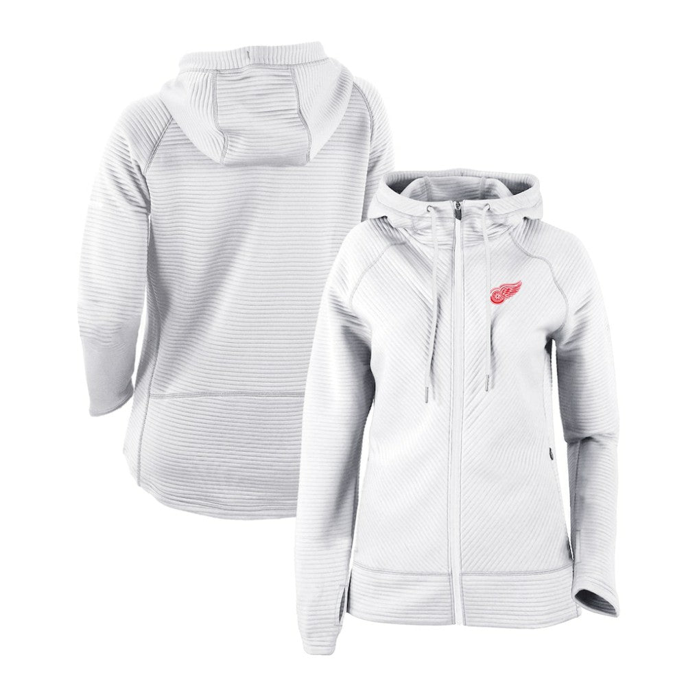 Detroit Red Wings Columbia Women's Omni-Wick Pack It Up Full-Zip Jacket - White Jackets