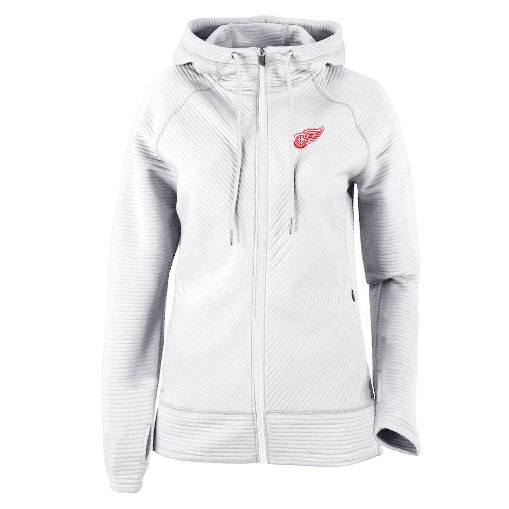 Detroit Red Wings Columbia Women's Omni-Wick Pack It Up Full-Zip Jacket - White Jackets