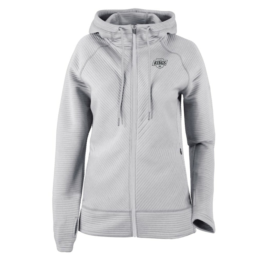 Los Angeles Kings Columbia Women's Omni-Wick Pack It Up Full-Zip Jacket - Gray Jackets