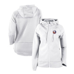 New York Islanders Columbia Women's Omni-Wick Pack It Up Full-Zip Jacket - White Jackets