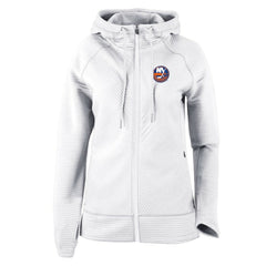 New York Islanders Columbia Women's Omni-Wick Pack It Up Full-Zip Jacket - White Jackets