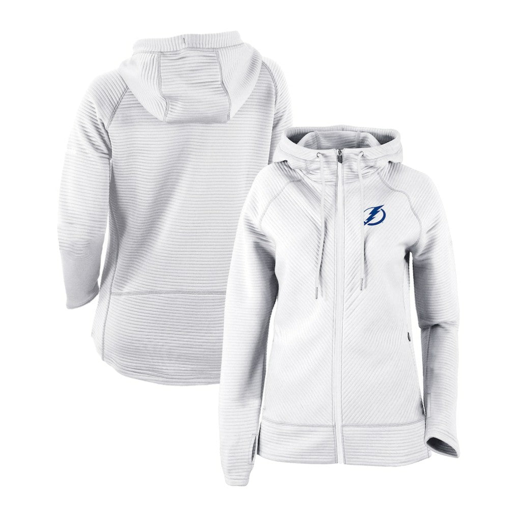Tampa Bay Lightning Columbia Women's Omni-Wick Pack It Up Full-Zip Jacket - White Jackets