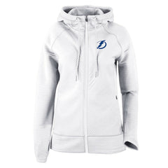 Tampa Bay Lightning Columbia Women's Omni-Wick Pack It Up Full-Zip Jacket - White Jackets