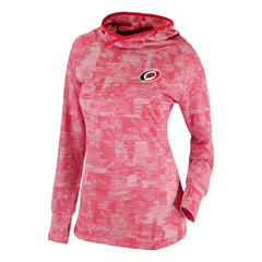 Carolina Hurricanes Columbia Women's Omni-Wick Sunday Ball Pullover Hoodie - Red Hoodies