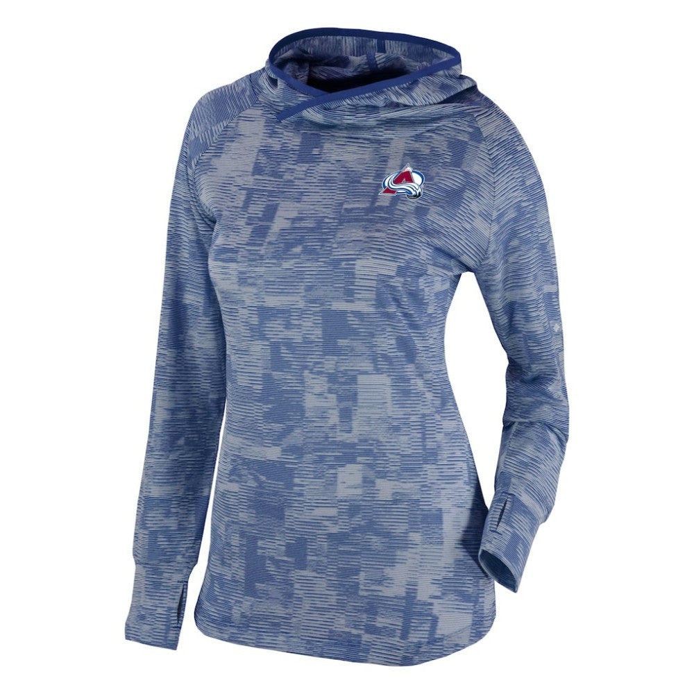 Colorado Avalanche Columbia Women's Omni-Wick Sunday Ball Pullover Hoodie - Navy Hoodies