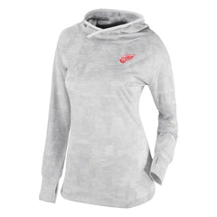 Detroit Red Wings Columbia Women's Omni-Wick Sunday Ball Pullover Hoodie - White Hoodies
