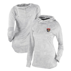 Florida Panthers Columbia Women's Omni-Wick Sunday Ball Pullover Hoodie - White Hoodies