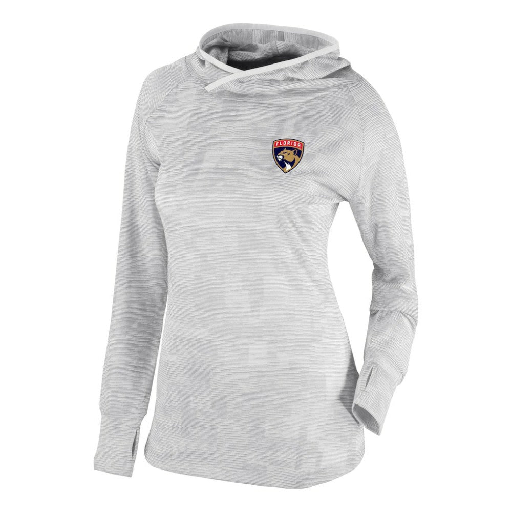 Florida Panthers Columbia Women's Omni-Wick Sunday Ball Pullover Hoodie - White Hoodies