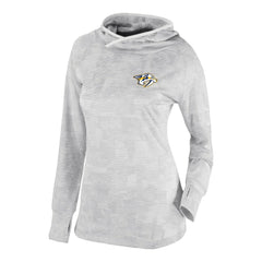 Nashville Predators Columbia Women's Omni-Wick Sunday Ball Pullover Hoodie - White Hoodies