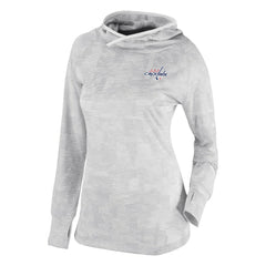 Washington Capitals Columbia Women's Omni-Wick Sunday Ball Pullover Hoodie - White Hoodies
