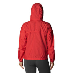Carolina Hurricanes Columbia Women's Flash Challenger Full-Zip Windbreaker Jacket - Red Jackets