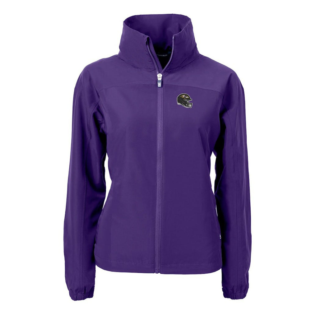 Baltimore Ravens Cutter & Buck Women's Charter Eco Recycled Full-Zip Jacket - Purple on sale