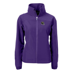 Baltimore Ravens Cutter & Buck Women's Charter Eco Recycled Full-Zip Jacket - Purple on sale