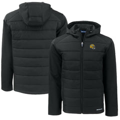 Green Bay Packers Cutter & Buck Helmet Big & Tall Evoke Hybrid Eco Softshell Recycled Full-Zip Jacket - Black online