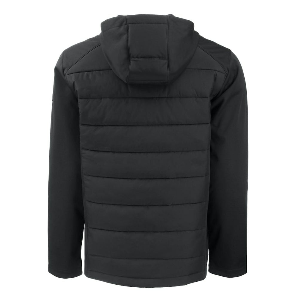 Green Bay Packers Cutter & Buck Helmet Big & Tall Evoke Hybrid Eco Softshell Recycled Full-Zip Jacket - Black online