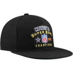 Dallas Cowboys 1992 NFL Super Bowl Champions Snapback Hat - Black cheap
