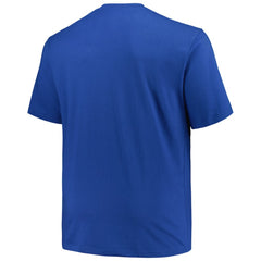 Chicago Cubs Profile Big & Tall Heart & Soul T-Shirt Royal