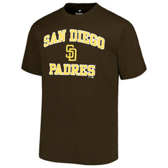 San Diego Padres Profile Big & Tall Heart & Soul T-Shirt Brown