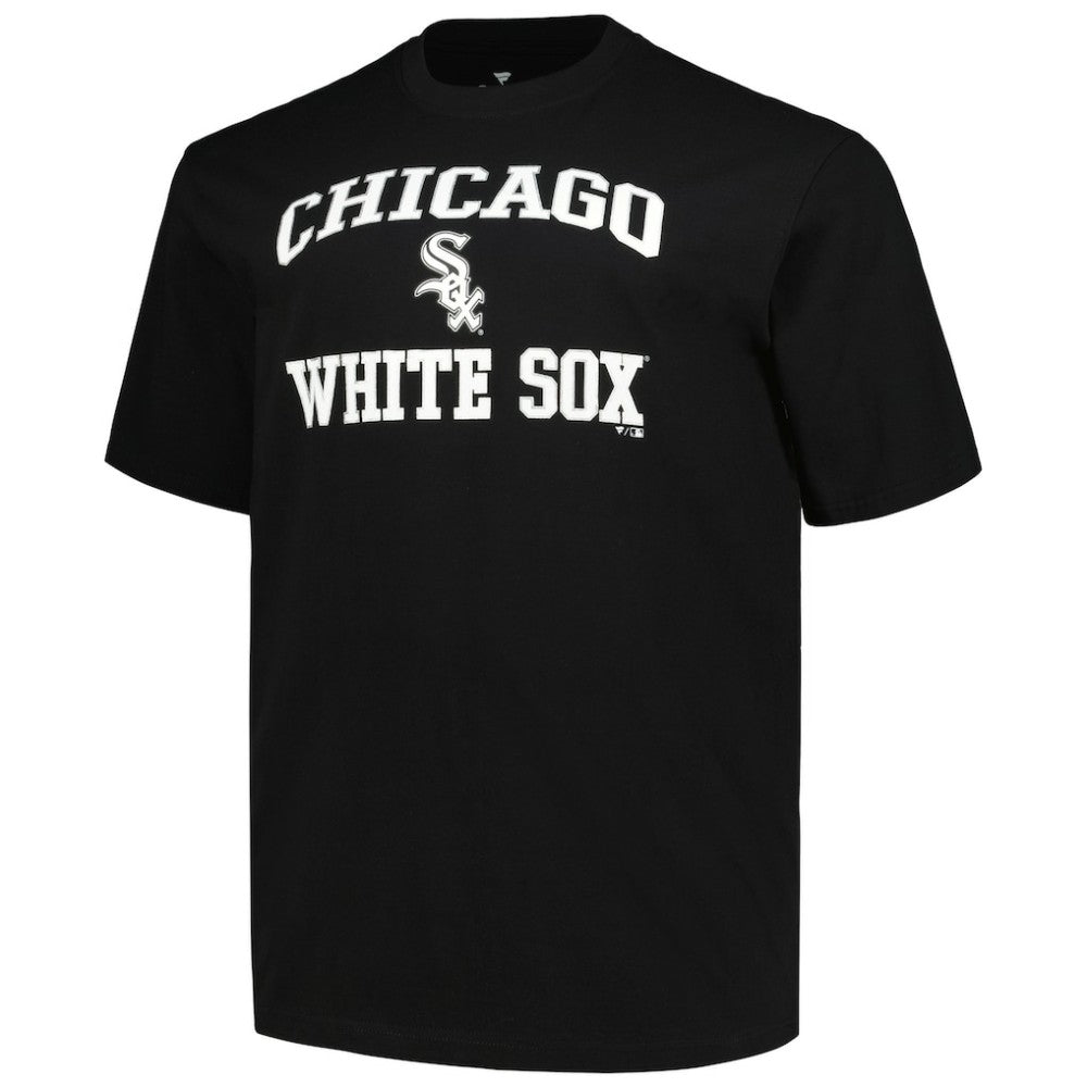 Chicago White Sox Profile Big & Tall Heart & Soul T-Shirt Black