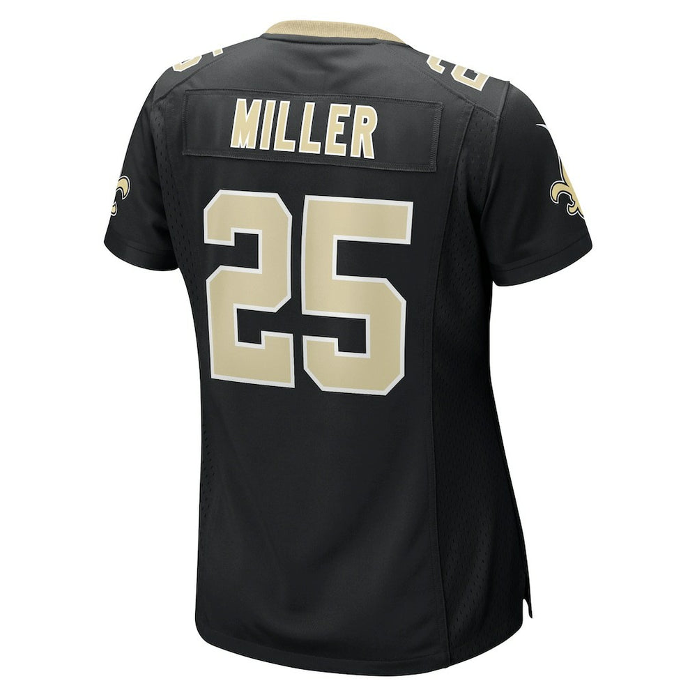Kendre Miller New Orleans Saints Women's Team Game Jersey - Black discount