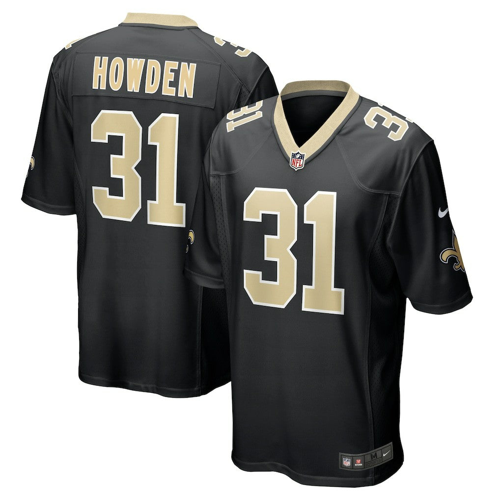 Jordan Howden New Orleans Saints Team Game Jersey - Black discount