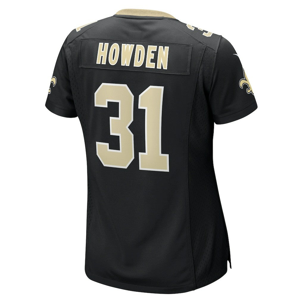 Jordan Howden New Orleans Saints Women's Team Game Jersey - Black on sale