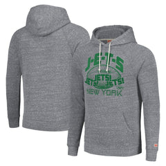 New York Jets Homage Unisex Hyperlocal Raglan Pullover Hoodie - Gray online